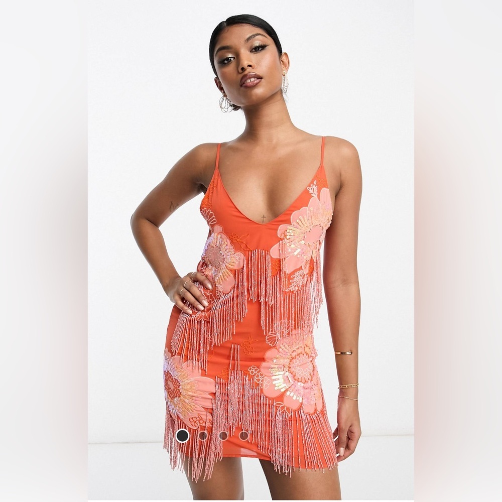 ASOS slip mini dress